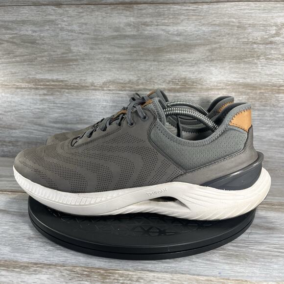Johnston & Murphy Men’s RT1-LUXE Gray Suede Sneakers Size 10 M - Picture 1 of 10
